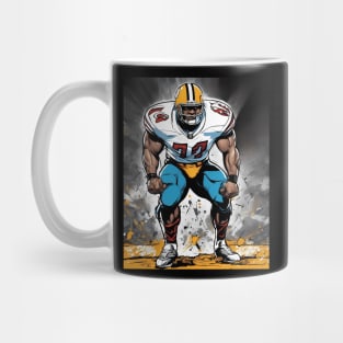 American Football Wide Receiver Mug